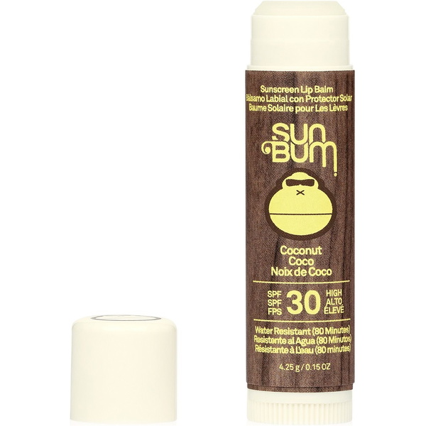 2026 Sun Bum Original 30 SPF Sunscreen CocoBalm Lip Balm 4.25g SB338796 - Coconut